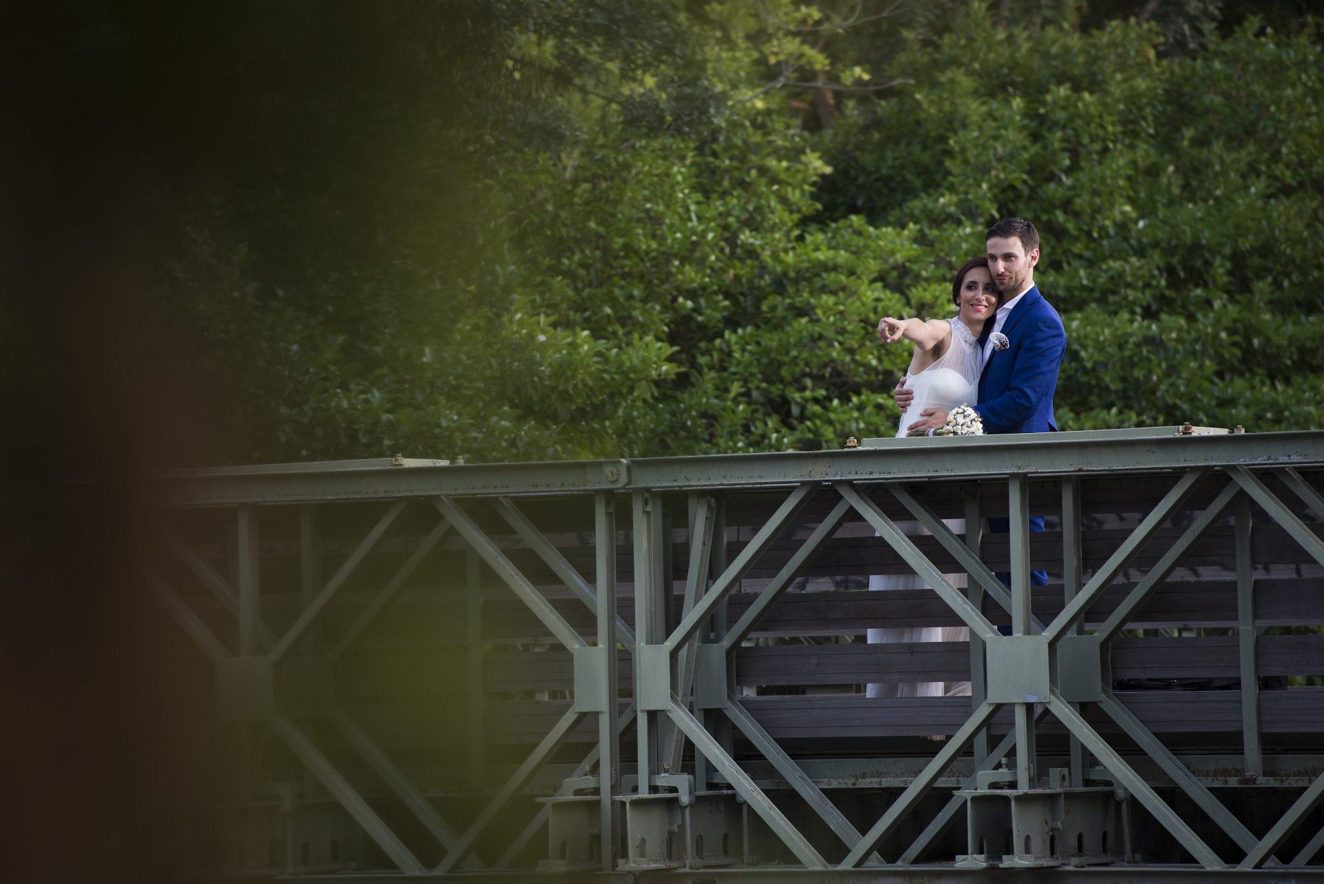 Next day φωτογράφηση γάμου σε γέφυρα