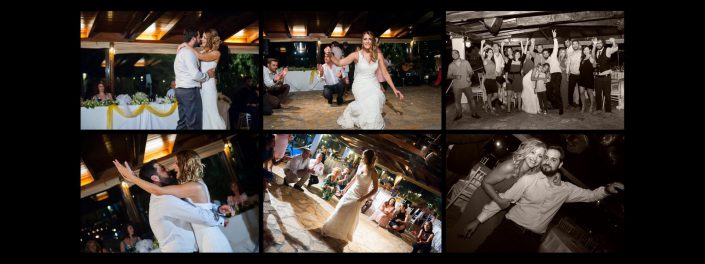 Ψηφιακό άλμπουμ - Χορός νύφης στην δεξίωση στην πισίνα του κτήματος Φιλόκαλις